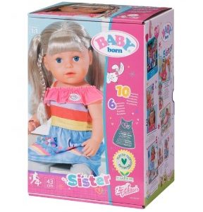 BABY BORN Кукла сестра