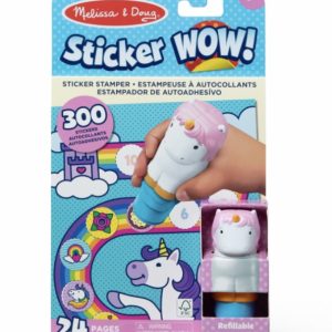 MELISSA & DOUG игровой комплект с наклейками Sticker WOW! Единорог(32013)