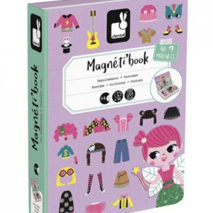 Магнитная книга "Наряды для девочки" (J02718)