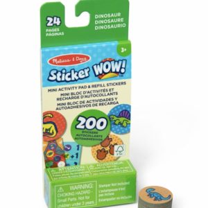MELISSA & DOUG дополнительные наклейки Sticker WOW! Динозавр (50928)