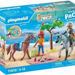 Конструктор Playmobil Horses of Waterfall - Поездка на лошадях на пляж с Амелией и Беном  (71470P)