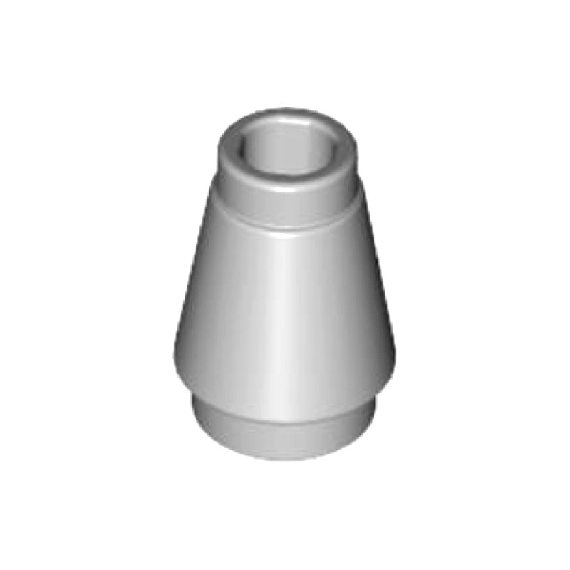 lego-59900-cone-brick-1x1-with-top-groove-light-bluish-gray